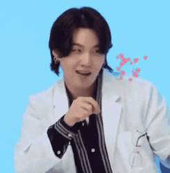 Yoongi Heart Effect GIF