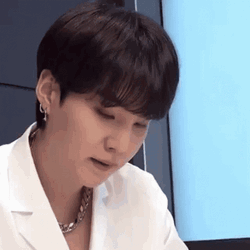 Yoongi Making Face GIF