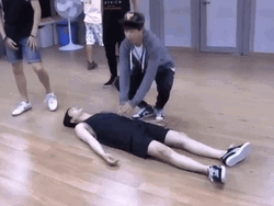 Yoongi Practicing Cpr On Dummy GIF