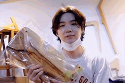 Yoongi Waving Hand GIF