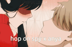Yor And Loid Forger Sweet Moment GIF