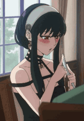 Yor Spy X Family Sharpening Knife GIF