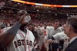 Yordan Alvarez Cooler Shower GIF
