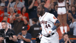 Yordan Alvarez Throw His Cup GIF