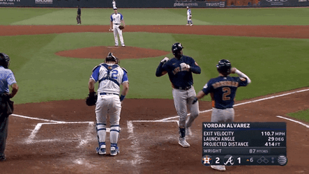Yordan Alvarez Toss Hand GIF