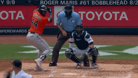 Yordan Alvarez Winning Strike GIF