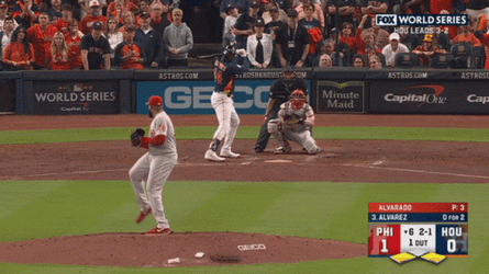 Yordan Alvarez World Series Homerun Strikes GIF