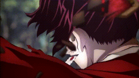 Yoriichi Tsugikuni Red Hair GIF