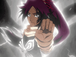 Yoruichi Bleach Anime Lightning Shunko Power