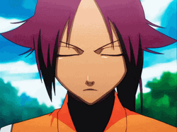 Yoruichi Bleach Anime Serious Talk Open Eyes