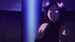 Yoruichi Bleach Anime Shocked Surprise Attack