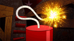 Yosemite Sam Dynamite Costume GIF