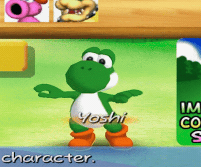 Yoshi Dancing GIF