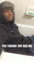 You Almost Had It On The Bath Tub GIF