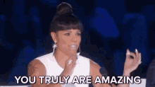 You Are Amazing Contest Judge Complimenting GIF