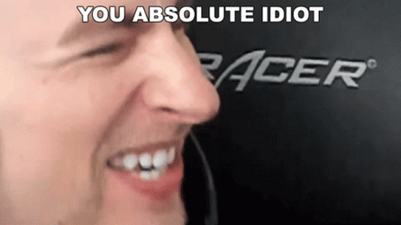 You Are An Absolute Idiot  GIF