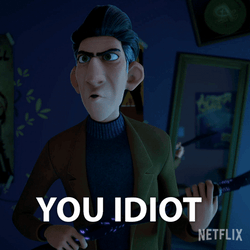 You Are An Idiot Mr Strickler Trollhunters GIF