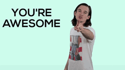 You Are Awesome Chris Farren GIF