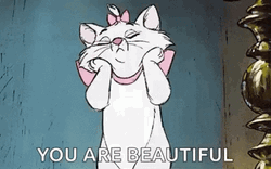 You Are Beautiful Aristocats Disney GIF