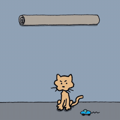 You Are Meow-Velous Chippy The Dog Angry Cat GIF