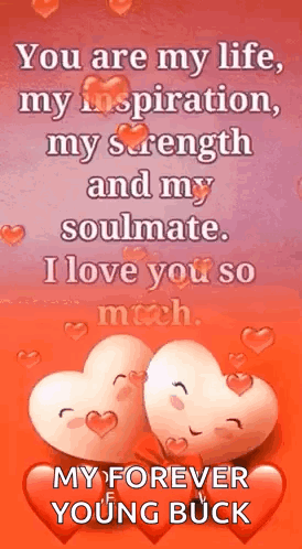 You Are My Life , My Inspiration , My Strength And My Soulmate . GIF