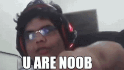 You Are Noob GIF