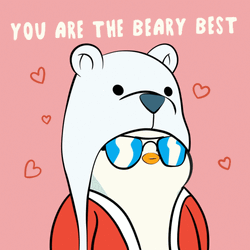 You Are The Best Bear Hearts GIF