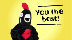 You Are The Best Black Chicken GIF