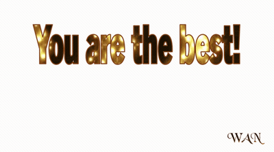 You Are The Best Sign With Pointing Hand GIF