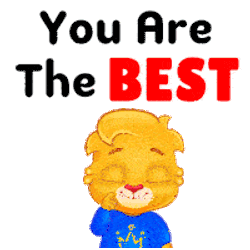 You Are The Best You Best Sticker GIF