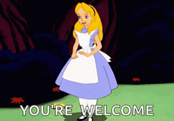 You Are Welcome Cinderella GIF