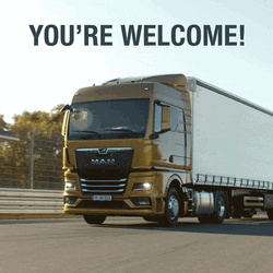 You Are Welcome Container Truck GIF | GIFDB.com