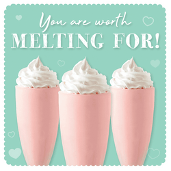 You Are Worth Melting For Milkshake  GIF