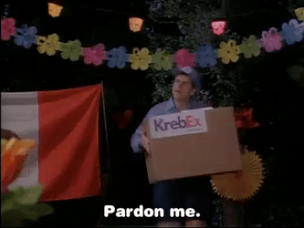 You Betcha Fedex Delivery Wrigley Residence GIF
