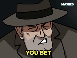 You Betcha Gangster Cartoon GIF