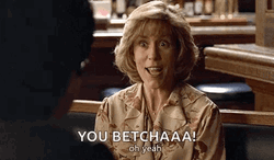 You Betcha Nodding Frances McDorman GIF