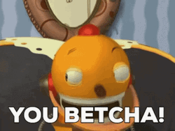 You Betcha Pappy Rolie Polie Olie GIF