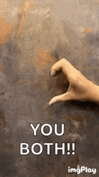 You Both Finger Heart GIF