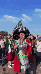 You Boys Like Mexico Proud Man Wearing Flag GIF