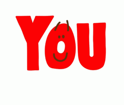 You Can Do It Cartoon Words GIF
