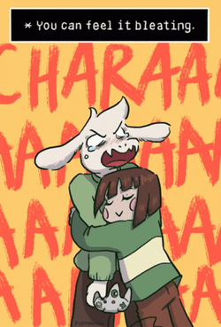 You Can Feel It Bleating Chara GIF