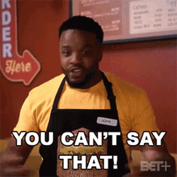 You Cant And Dont Say That GIF