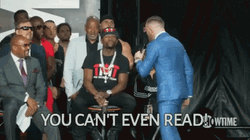 You Cant Even Read Conor McGregor GIF