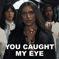 You Caught My Eye Mae Muller GIF