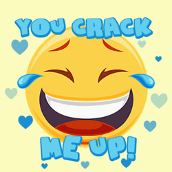 You Crack Me Up Lol Emoji GIF