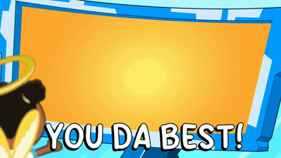 You Da Best Sign With Angel GIF