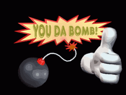 You Da Bomb Thumbs Up GIF