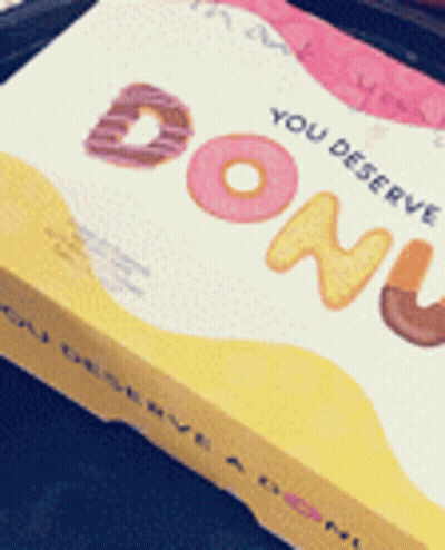 You Deserve A Donut Box GIF