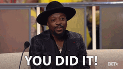 You Did It Anthony Hamilton Well Done GIF