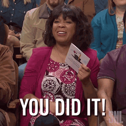 You Did It Cheer Congrats Saturday Night Live GIF